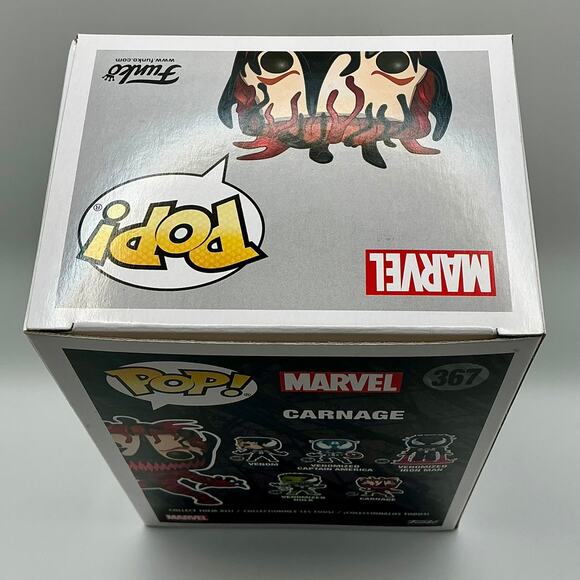 Carnage #367 – Marvel Venom Funko Pop (Visible box wear) - Picture 5 of 6